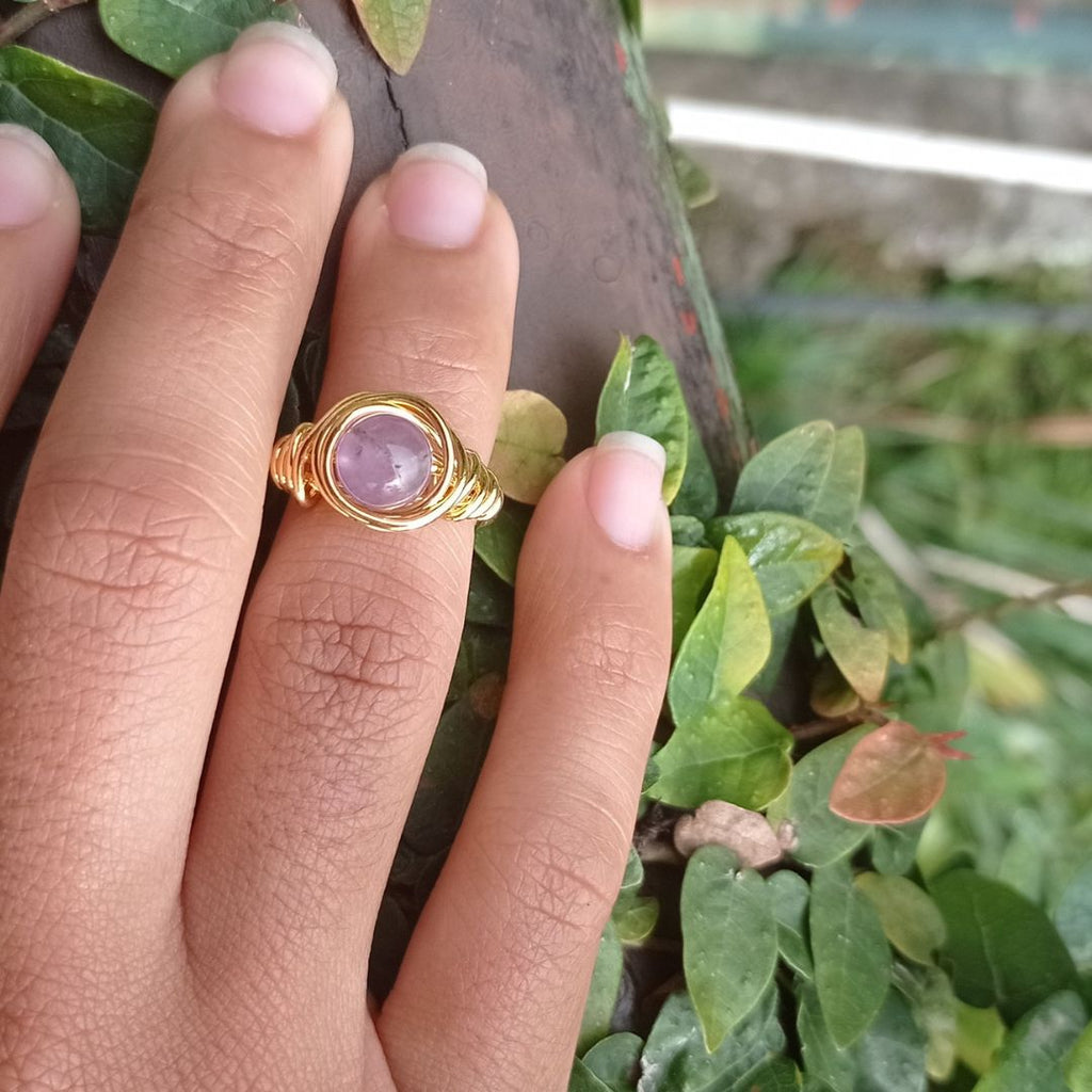 Anillo Piedra Amatista