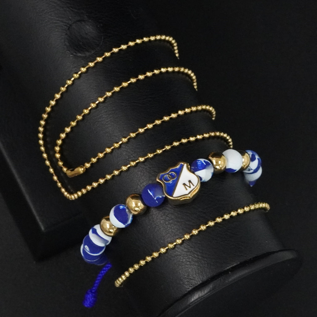 COMBO: CADENA-PULSERA MILITAR-EQUIPOS