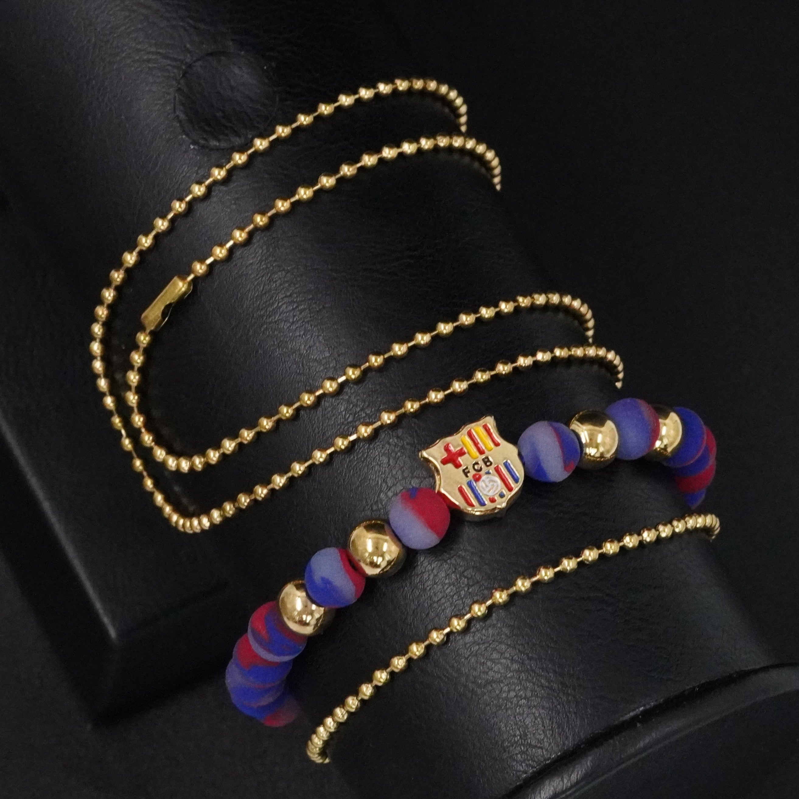 COMBO: CADENA-PULSERA MILITAR-EQUIPOS