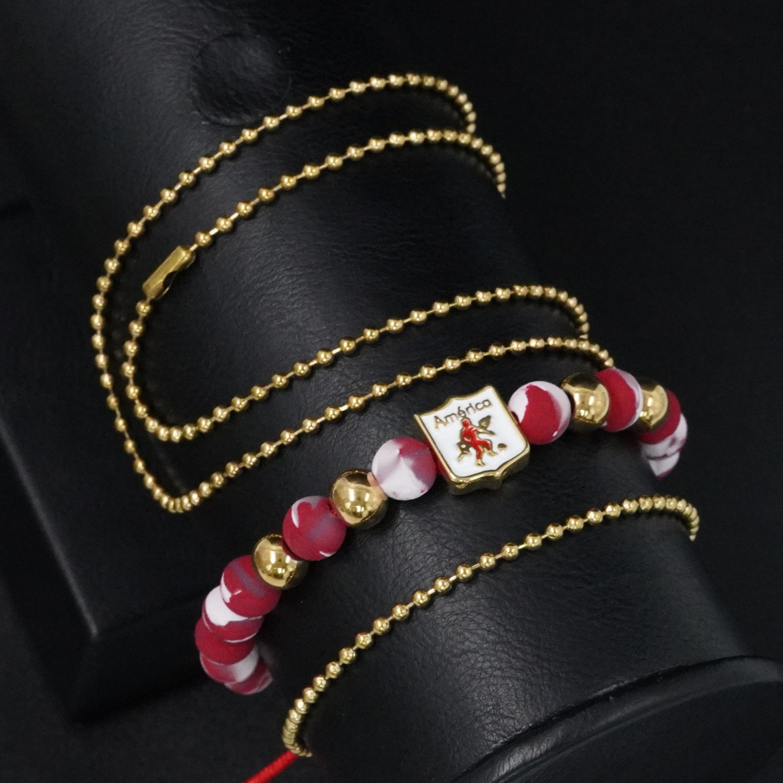 COMBO: CADENA-PULSERA MILITAR-EQUIPOS