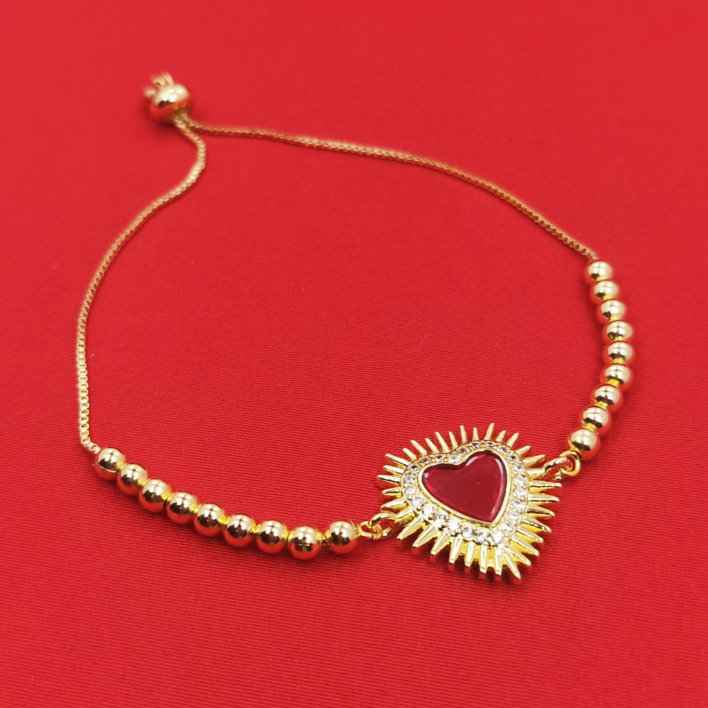 COMBO CORAZON DE JESUS COLLAR Y PULSERA