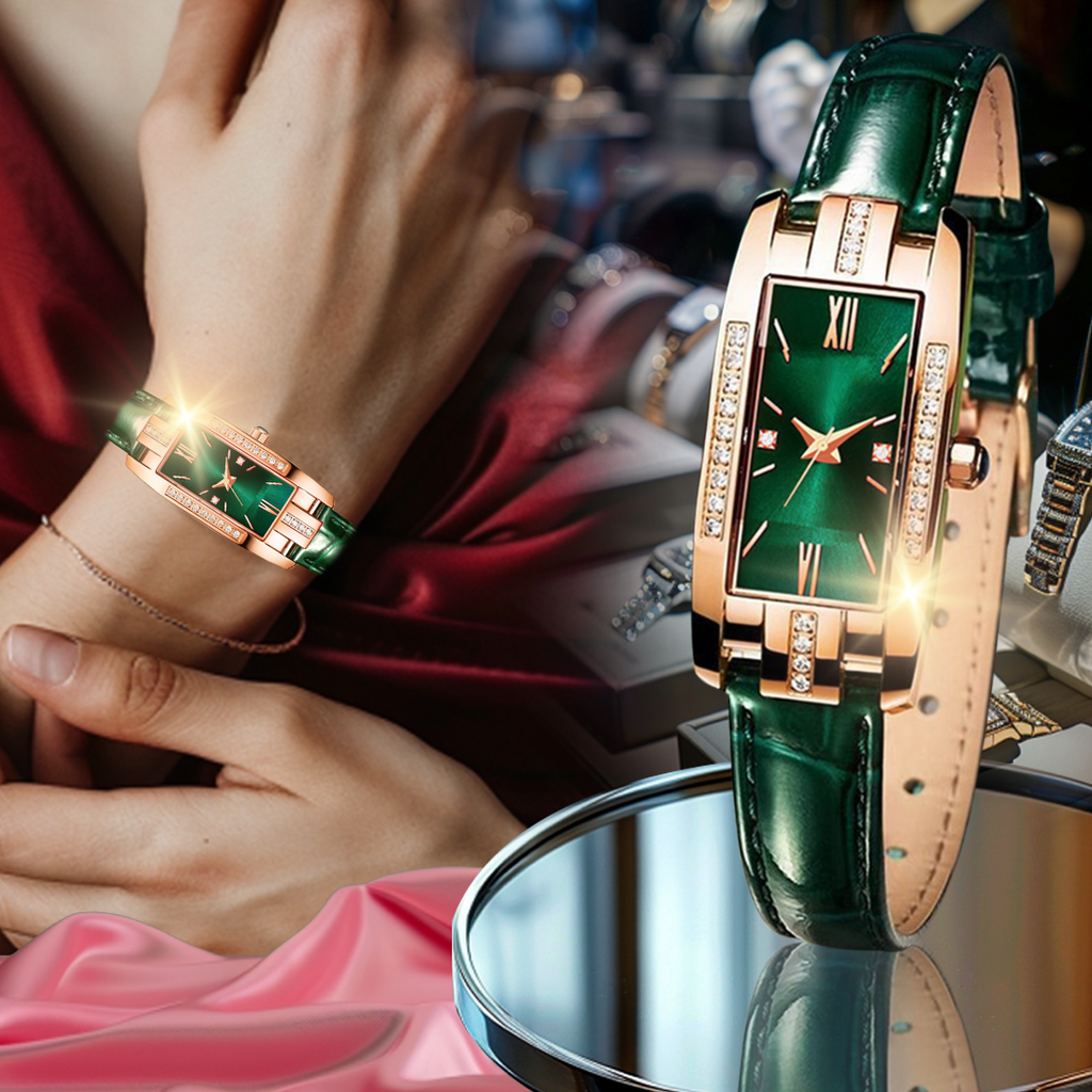 763475 Brazalete y 778437 Reloj verde