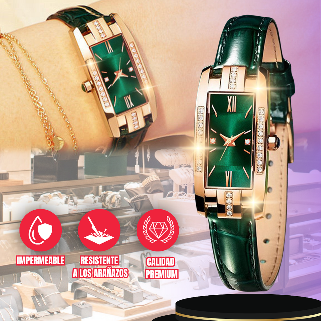 763475 Brazalete y 778437 Reloj verde