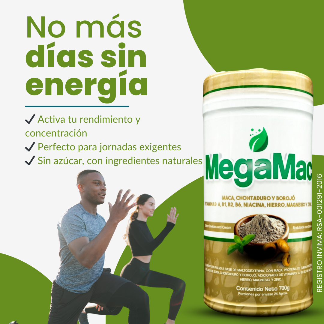 Megamac potencia y energia