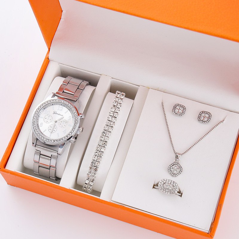 Set de Reloj Geneva 5 Piezas