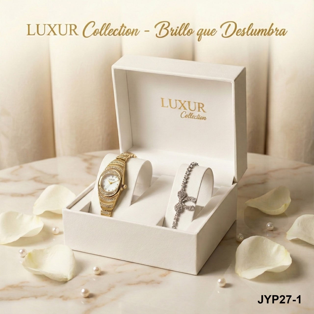 JYP27 LUXUR PULSERA+ESTUCHE DAMA